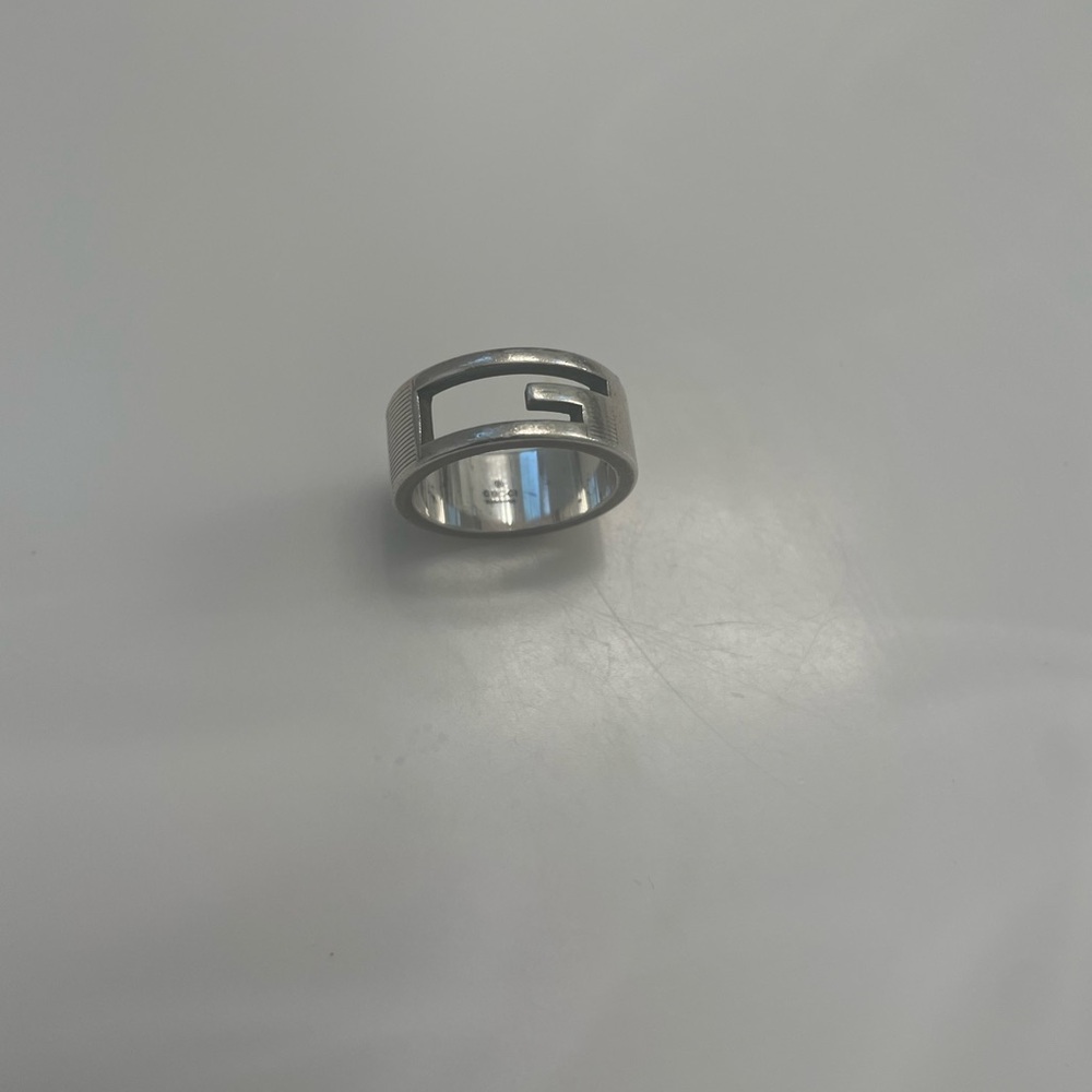 Lovely used Gucci 925 Polished Silver Band - Picture 8 of 11